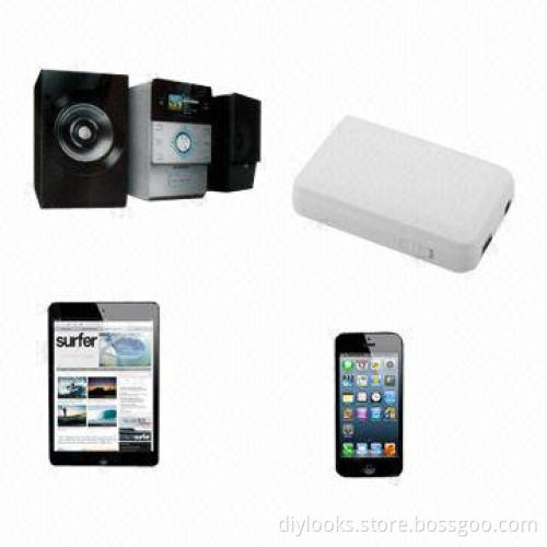 Bluetooth Music Receiver, Compatible for iPhone 5/4, Sized 60 x 36.7 x 16m
